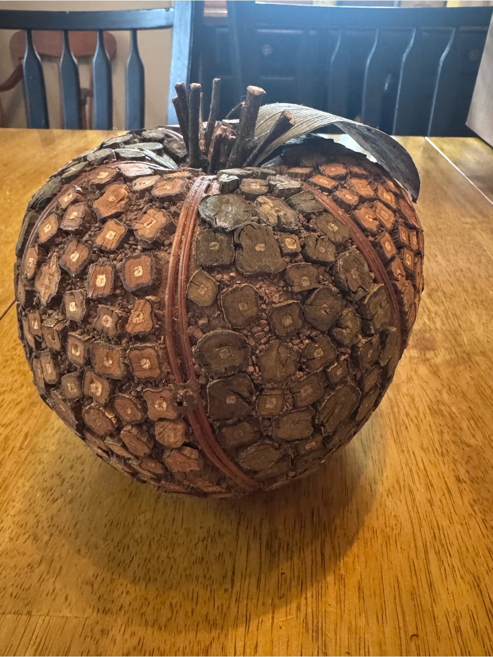 Bundle 4 $10 items for $30 Natural Brown Decorative Pumpkins Rustic Wood Accent
